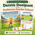 Voetbal Speurtocht Kinderfeestje 4, 5 en 6 jaar | Direct te Downloaden Printpakket