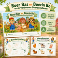 Boer Bas en Boerin Bo Speurtocht Kinderfeestje 4-6 jaar | Direct te Downloaden Printpakket