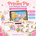 Prinsessen Speurtocht Kinderfeestje 4, 5 en 6 jaar | Direct te Downloaden Printpakket