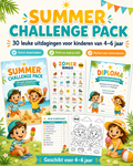 Zomervakantie Activiteiten Kinderen | 30 Uitdagingen voor Thuis, Tuin & Vakantie