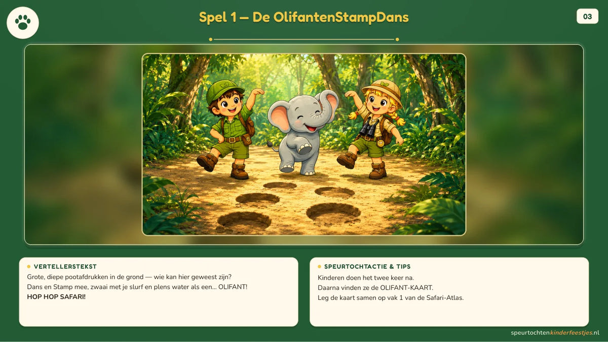Echte pagina uit de jungle speurtocht: verhaal